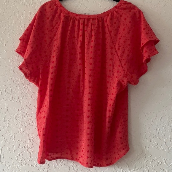 Allison Daley Orange Blouse - Picture 7 of 7